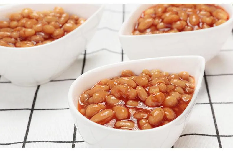 400gr de feijão branco enlatado cozido em molho de tomate a granel