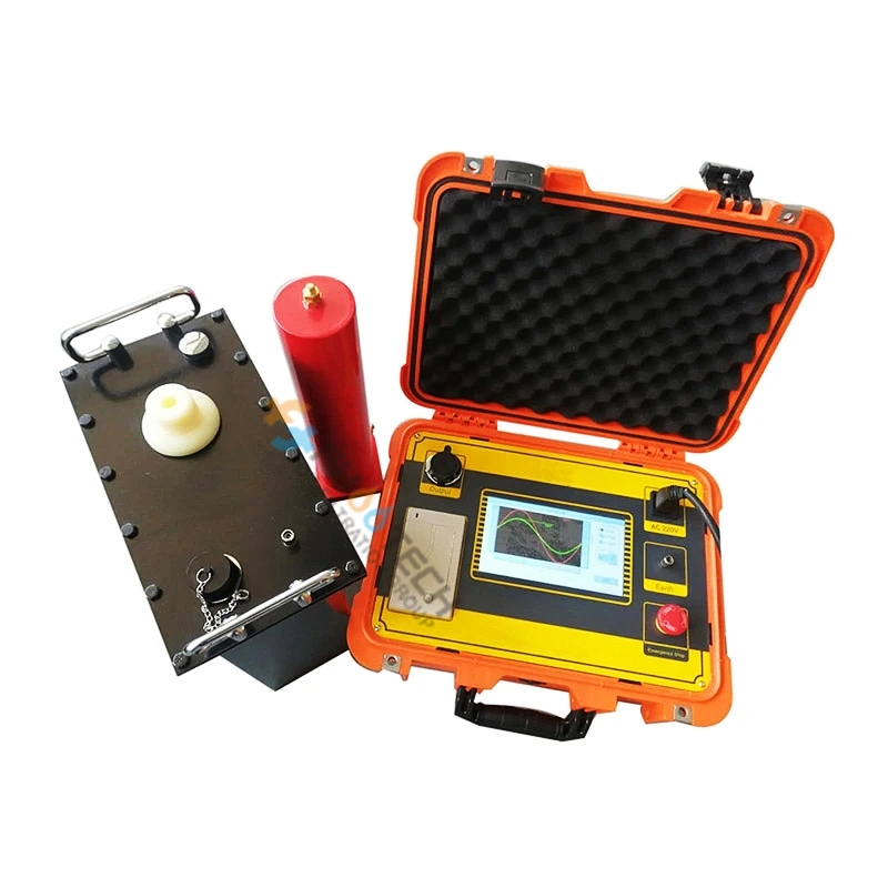 Fuootech Touch Screen Type AC Vlf Hipot Test Set 0.1Hz Very Low Frequency Cable Testing Equipment up to 80 Kvrms