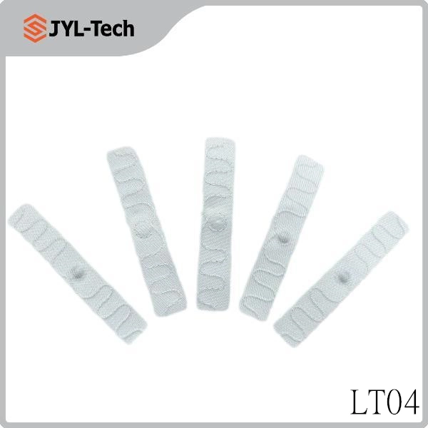 High Performance Durable RFID Woven Laundry Tag Smart Textile Label