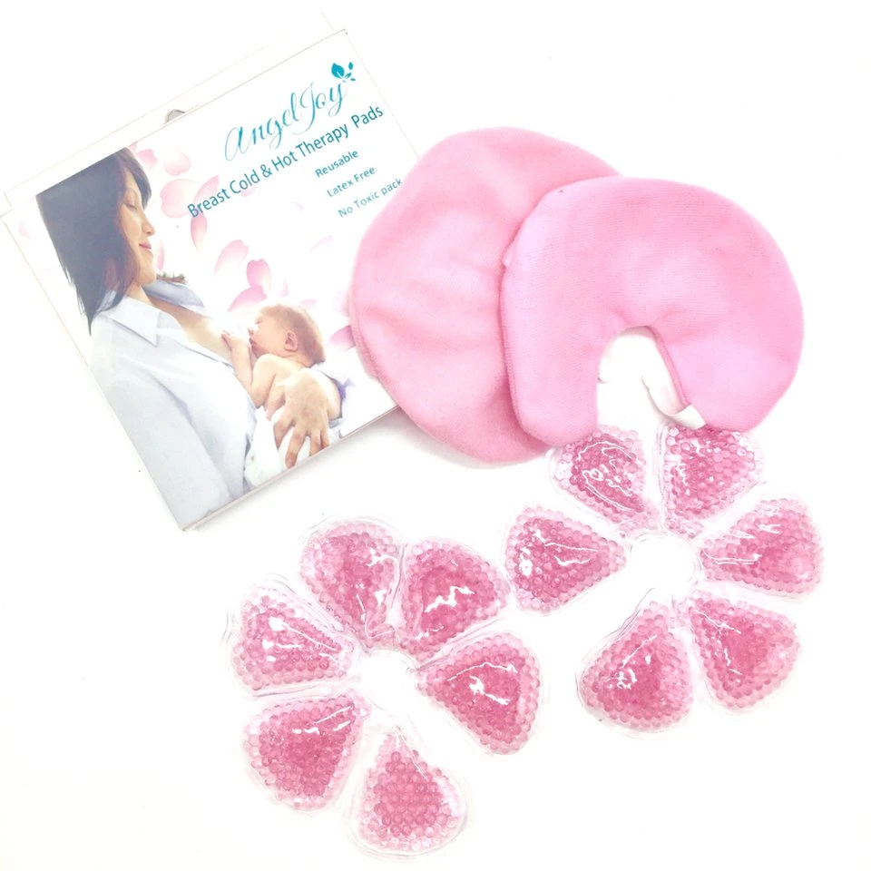 Cooling Pack Breast Ice Pack Hot Cold Gel Pads for Breastfeeding Breast Therapy Pack