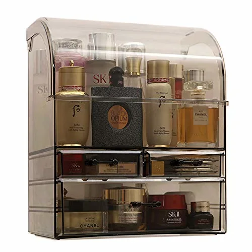 Große Acryl Kosmetik-Fall Make-Up Organizer Transparent Display Organizer