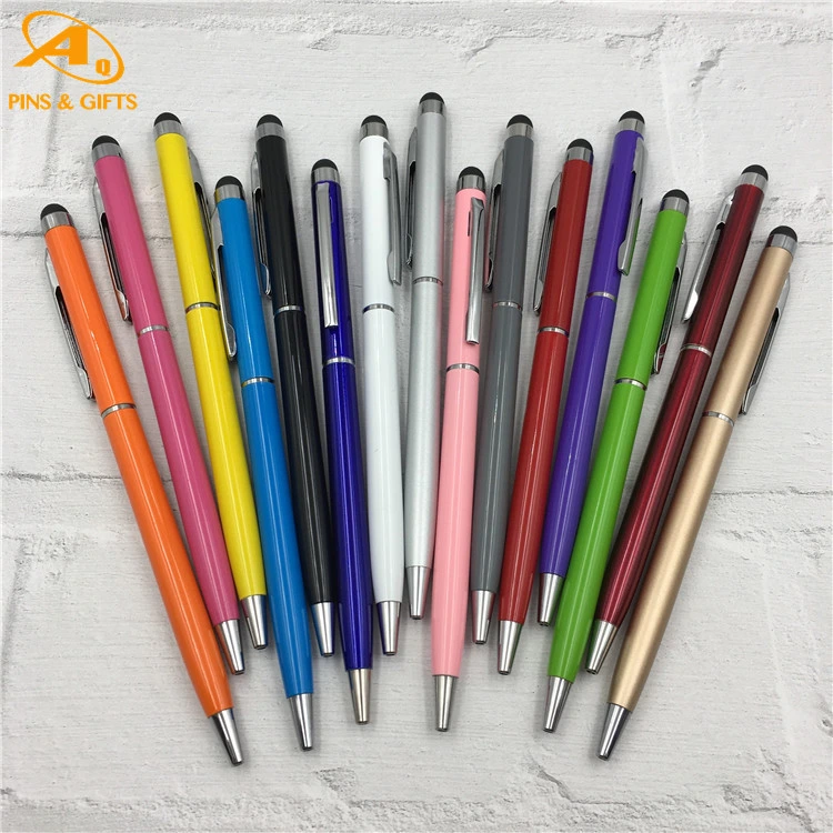 Calligraphy Talking Fancy Stationery Painting Brush Tactical Plastic Ball Pen Crayon Business Gift Custom Ball Point Pen