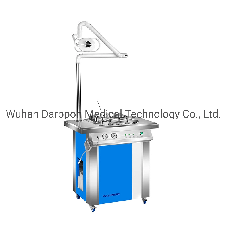 Clinical Treatment Portable Mobile Ent Treatment Unit with Examination Light