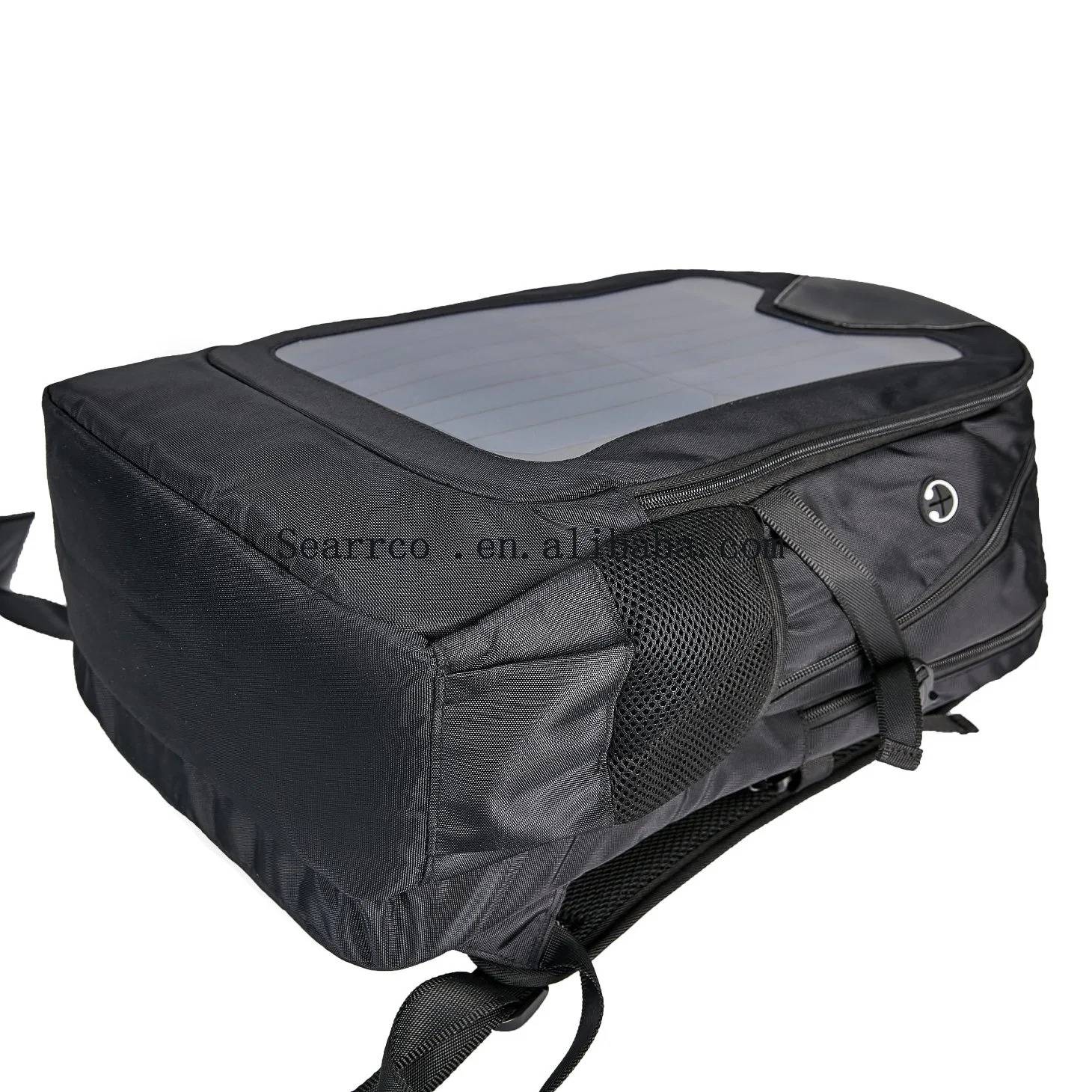 Los nuevos diseños de paneles solares impermeable mochila de deporte al aire libre con el puerto de carga USB (RS-619 GSE)