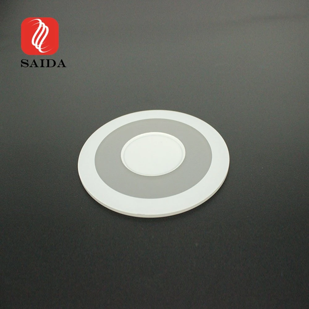 Custom Design Round Tempered Glass Frost Glass for Lighting