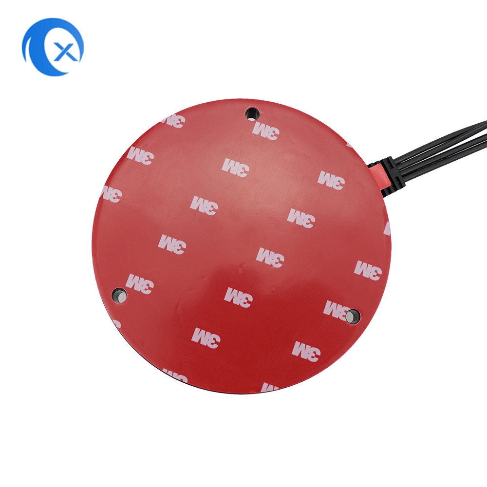 4-in-1 Ltex2 GPS WiFi IP67 Waterproof Adhesive/Magnet Mount Combo Antenna with Rg174 Cable SMA Connector