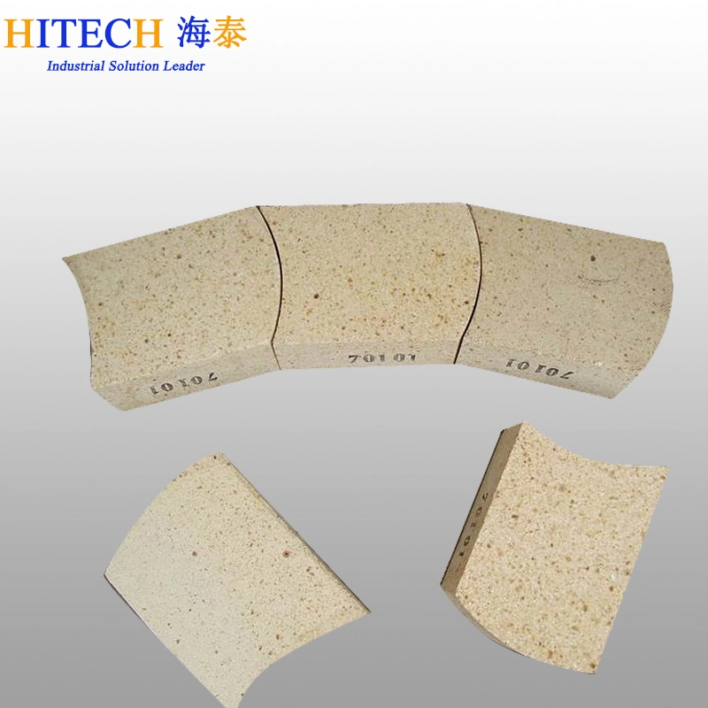 Manufacturers Supply High Alumina Universal Curved Fire Bricks