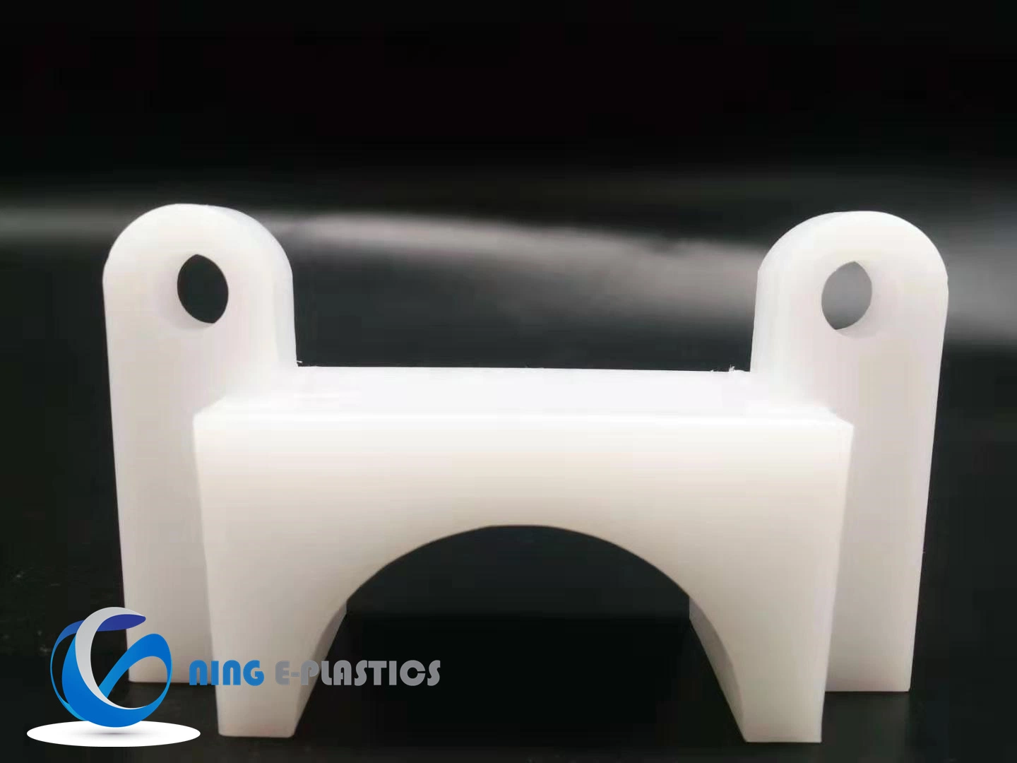 Moulage de roue en nylon de matières plastiques par tournage CNC