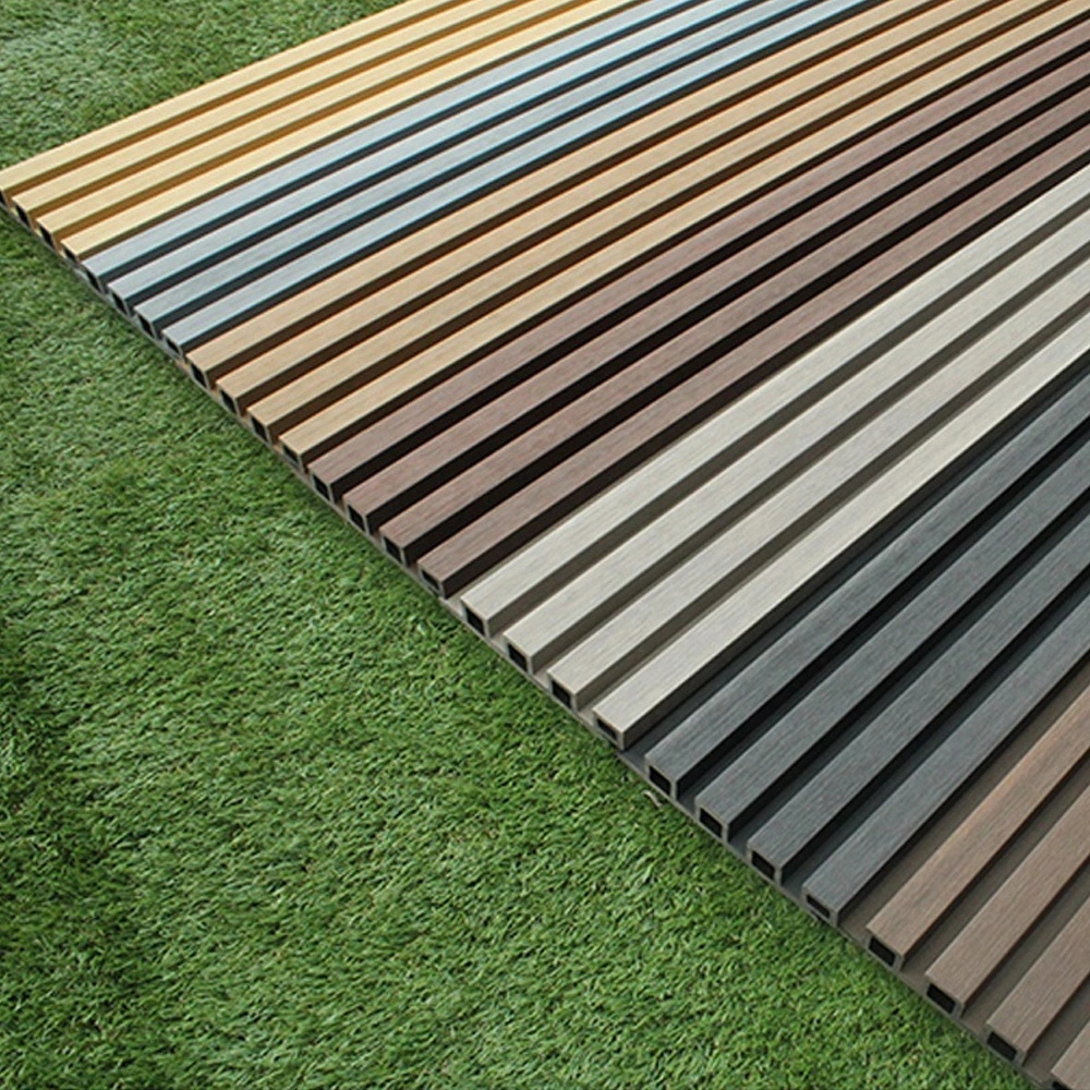 Eco-Friendly Weather Outside Wall Cladding WPC/Wood Plastic Composite Louver Panel Wall