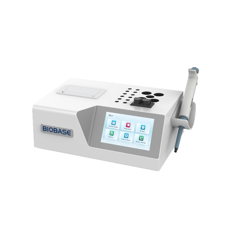 Biobase China Blood Cocoagulação Analyzer Semi-Auto Clinics dois canais para Laboratório