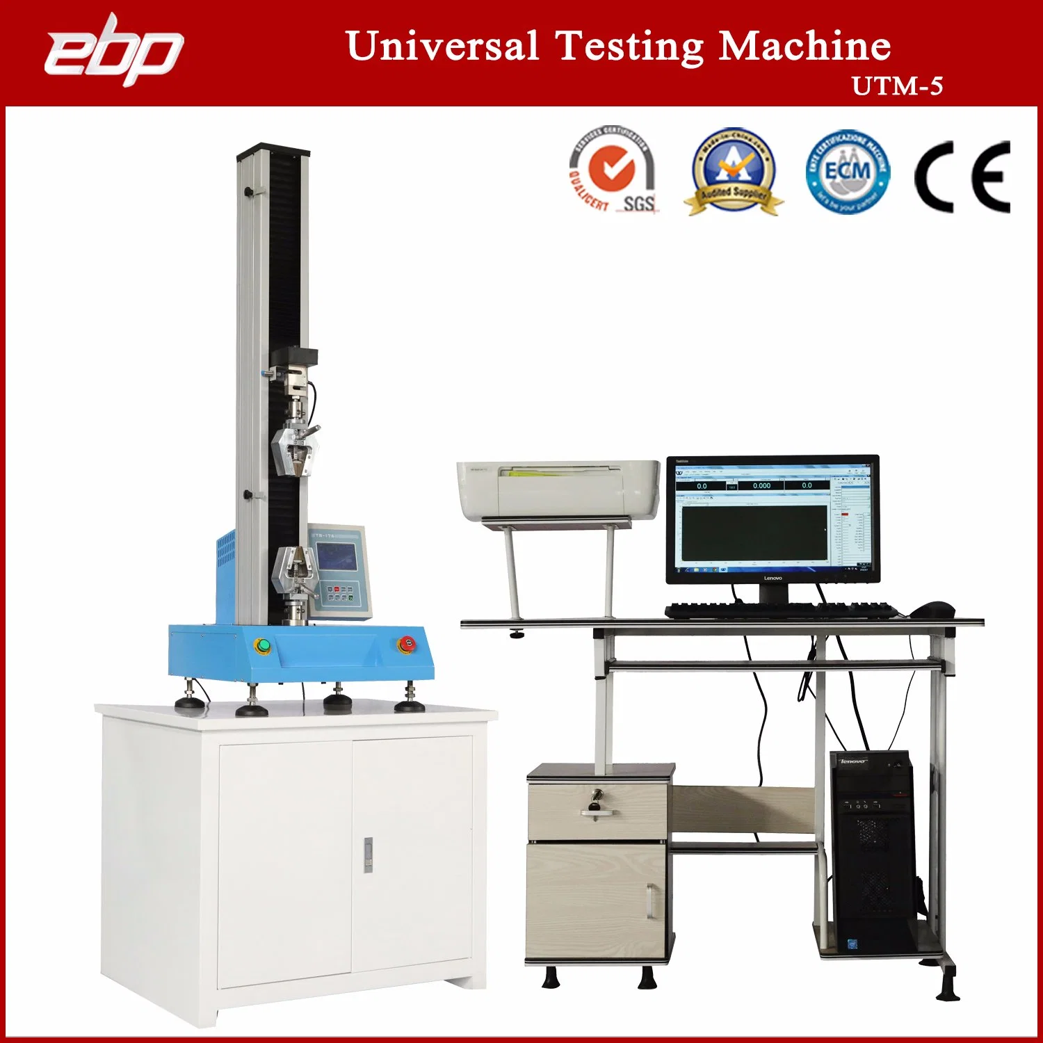 Words and Phrases Salable One Column Computerized Universal Testing Machine