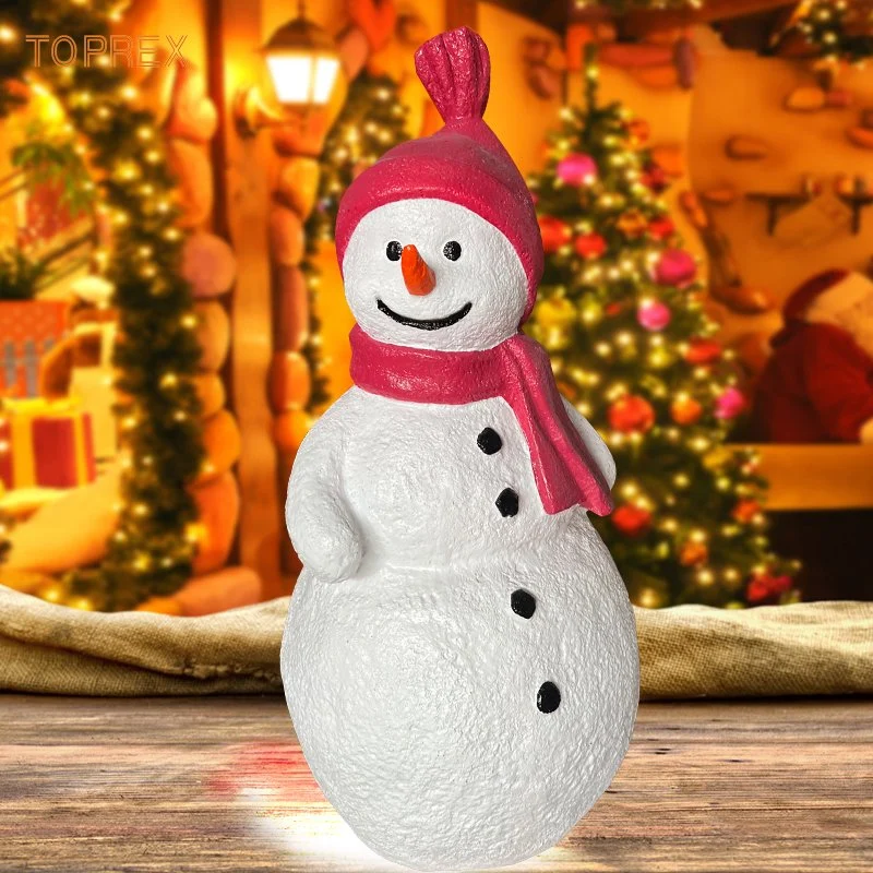 Promoção de chegada Nova Natal Decorativo Grande fibra de vidro Snowman