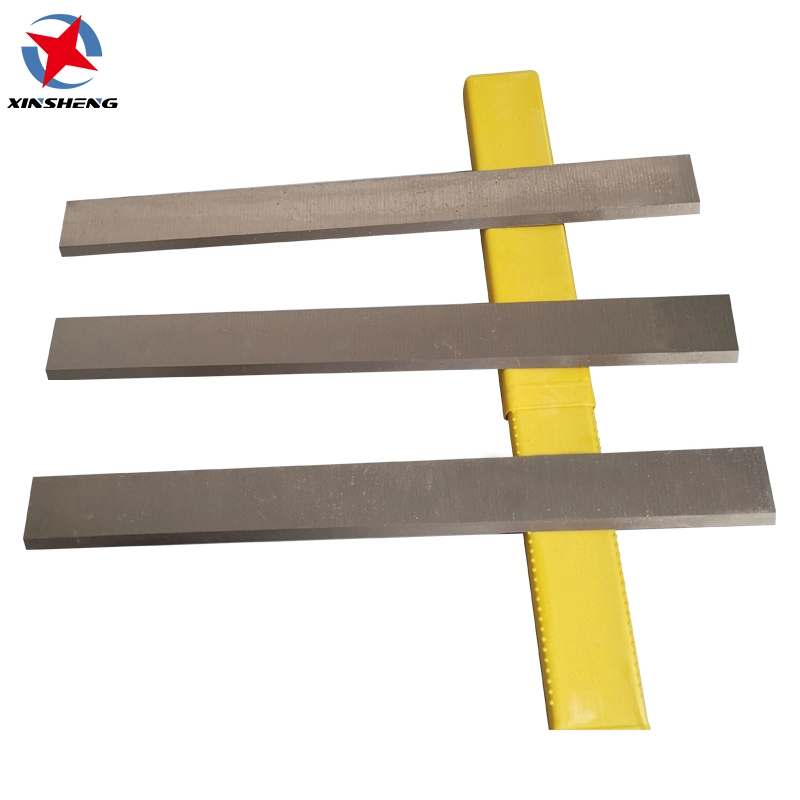 Настройка высокой скорости Стальной материал плоской нож для деревообрабатывающего толщина Jointer Выравниватель поверхности машины