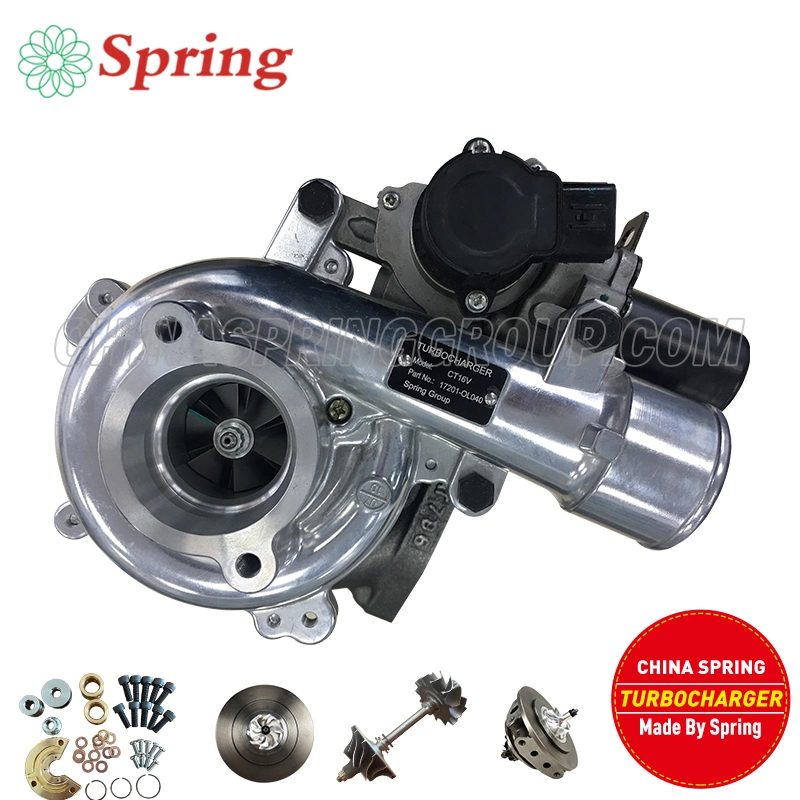 CT16V Electric Valve Turbo Charger 1720130110 17201-30110 17201-Ol040 172010L040 Turbocharger for Toyota