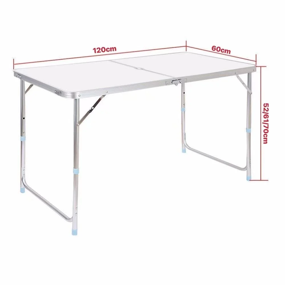 High quality/High cost performance Promotional Fold in Half Table Plastic Camping Side Outdoor Tables