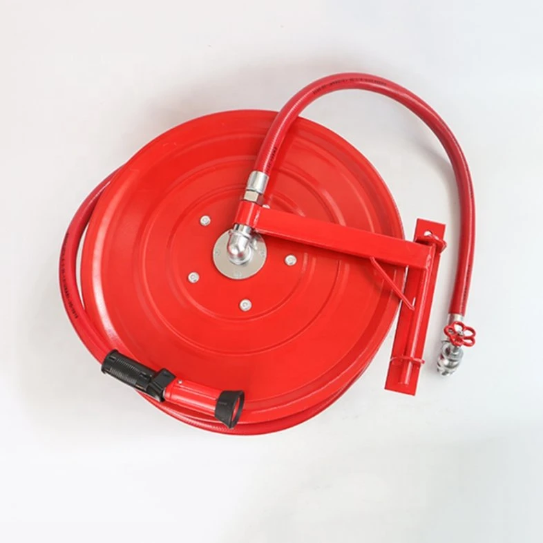 Fire Fighting Equipment Swing Type Hose Reel Cabinet