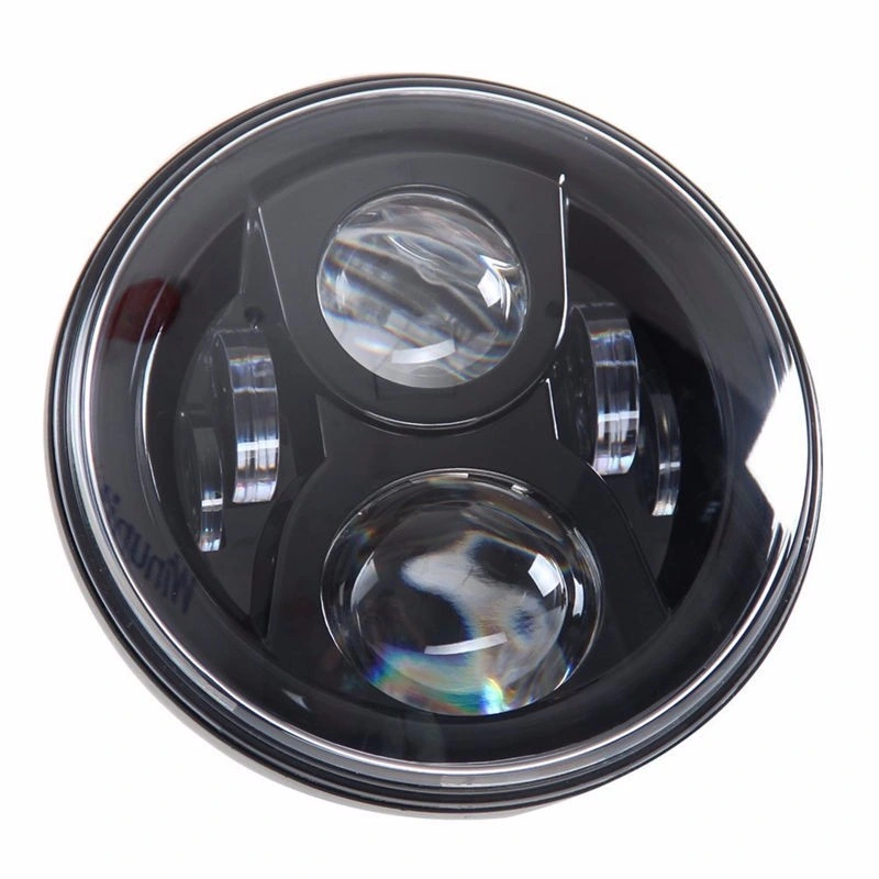 Projecteur de 7 pouces pour projecteur LED ronde La vente en gros de Jeep Wrangler jk