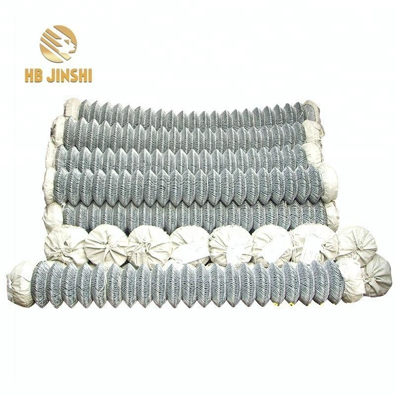 8FT Hot-Dipped Galvanized Diamond Wire Mesh Chain Link Fence