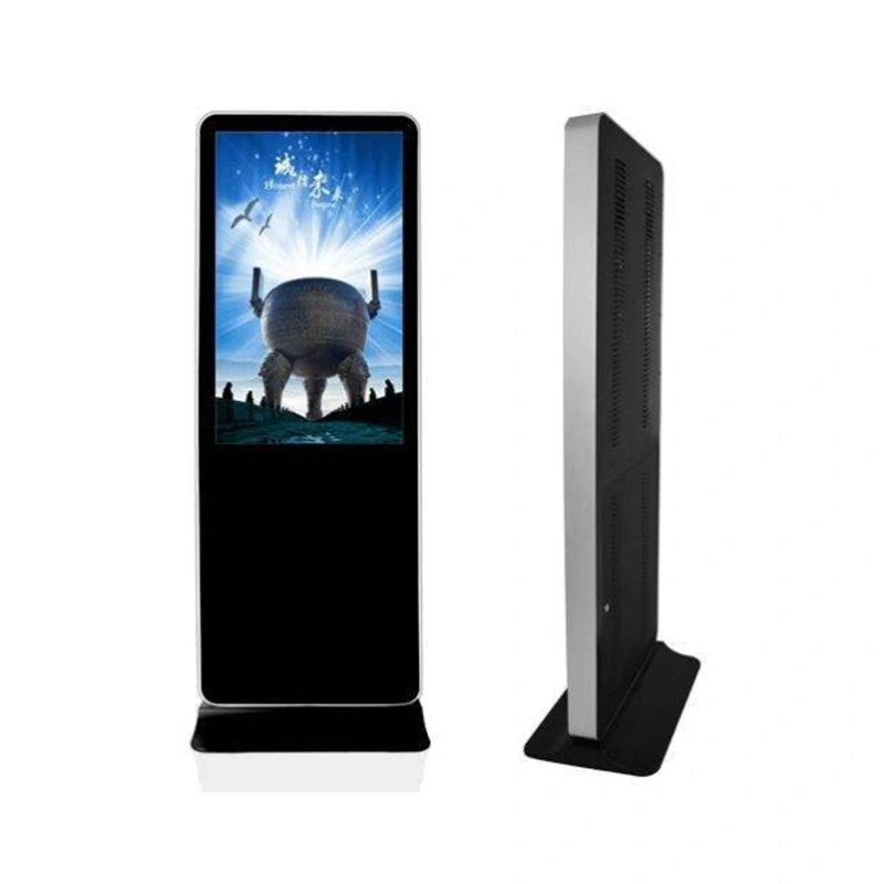 55 Inch Windows Android Floor Standing Touch Screen Smart Ad Player