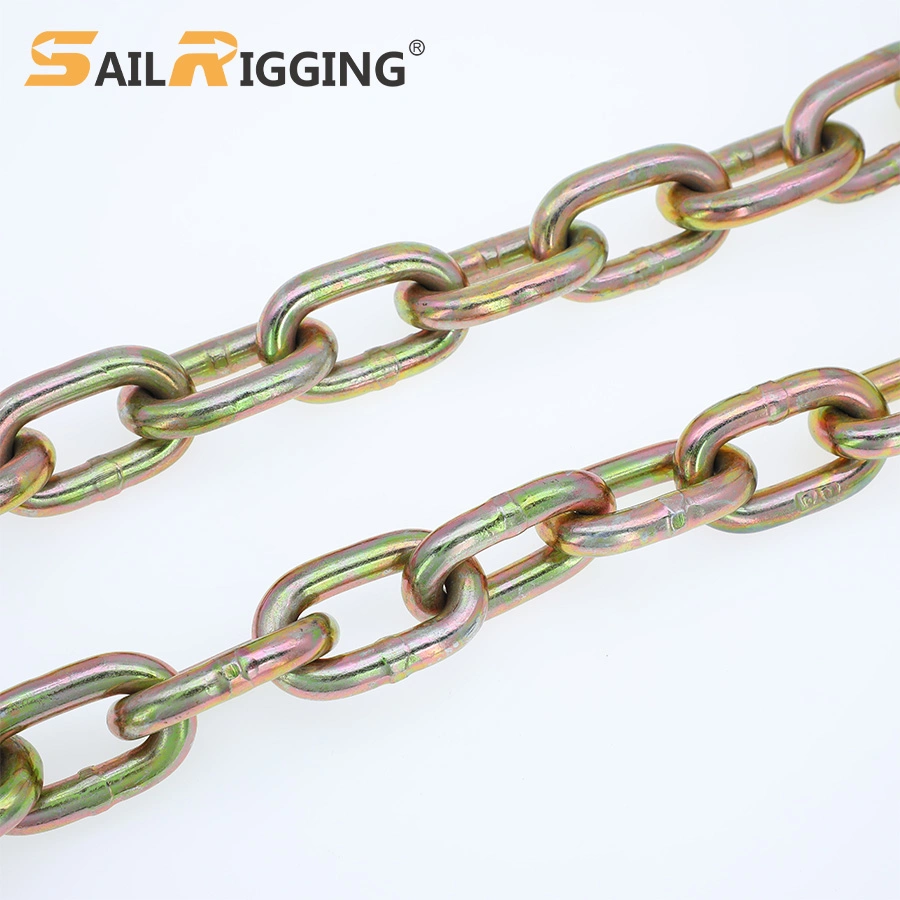 ASTM80 G43 Galvanized Anchor Welded Link Chain 1/4-1/2 Towing Safety Chain Binder Chain