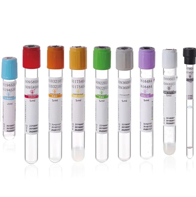 Micro Blood Collection Tube Microtainer Tube with Red Yellow Green Purple Top 0.25ml/0.5ml