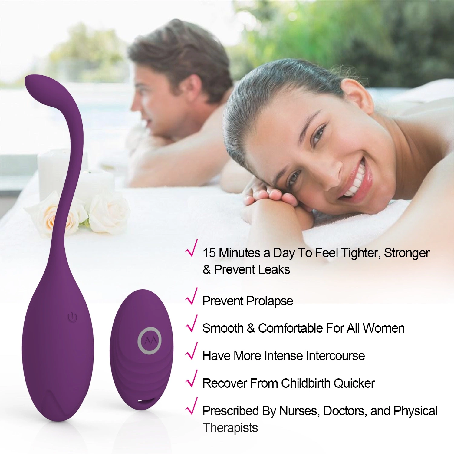 Vibrating Eggs Wireless Controller Women Female Masturbation Sex Toys