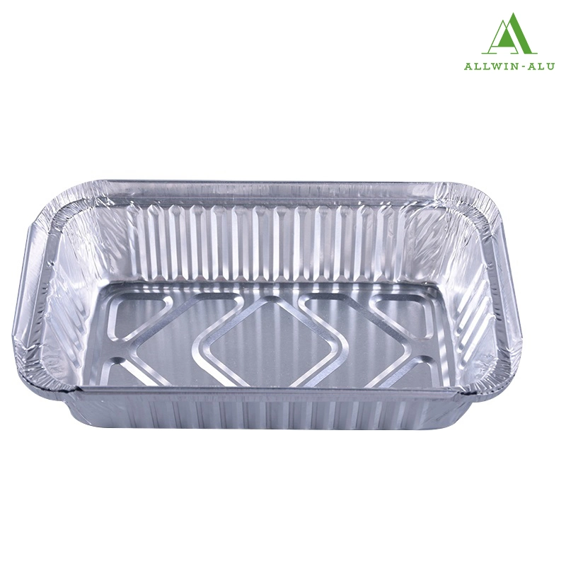 1100ml OEM Kitchen Use Aluminum Foil Container Disposable Aluminium Foil Container