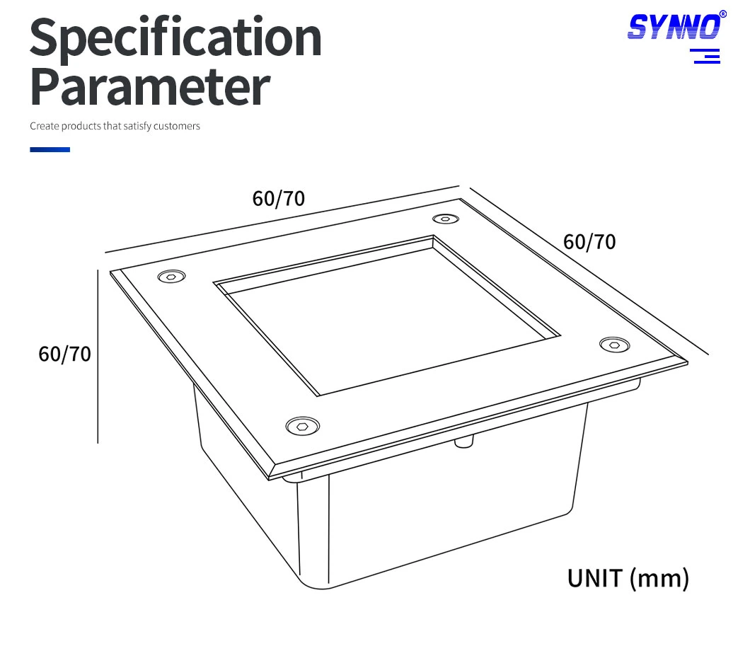 5W IP67 Outdoor Waterproof Recessed Floor Round LED Deck Garden Inground Buried Underground Light Step Wall Light