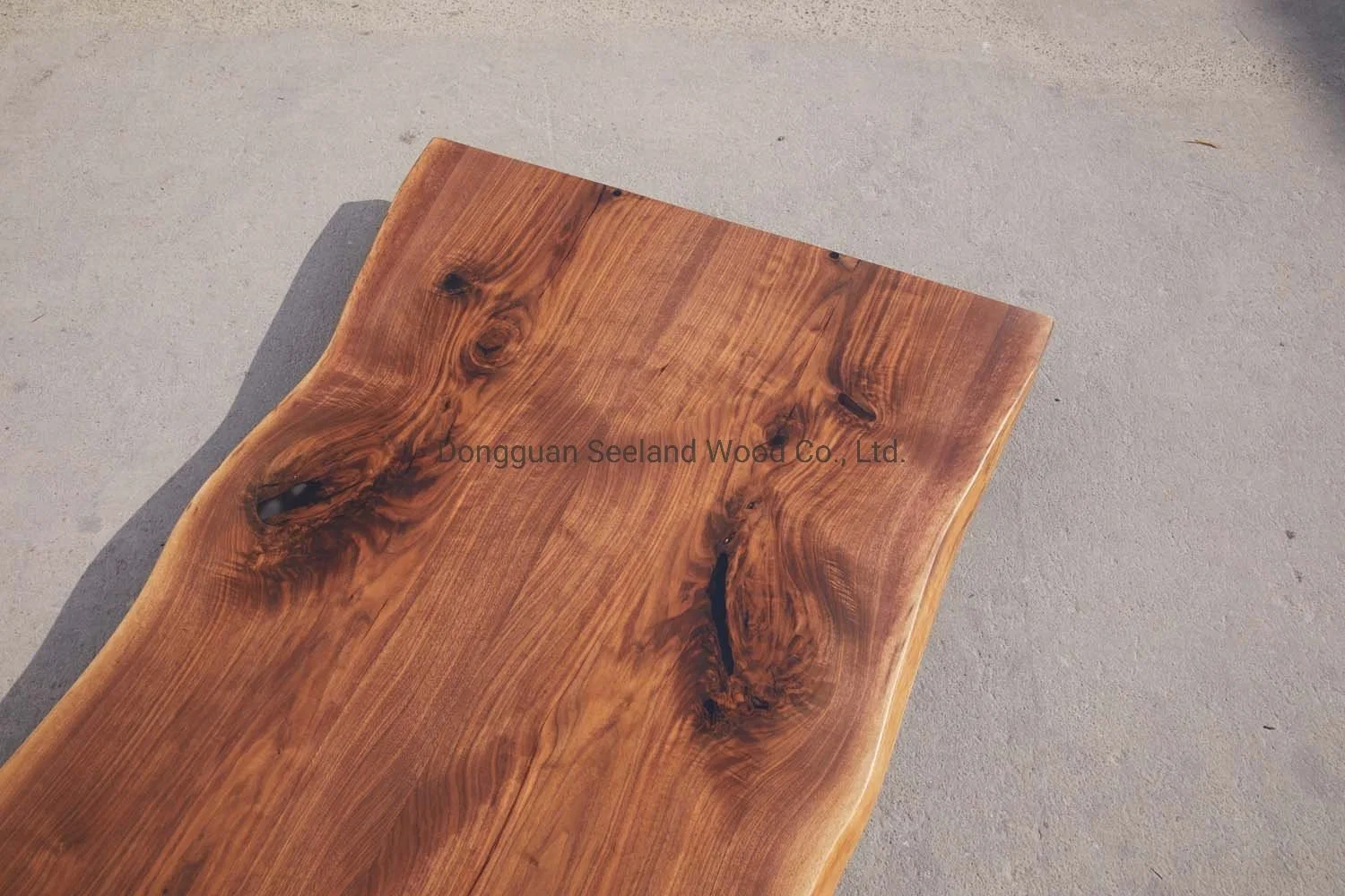 Live Edge Walnut Solid Wood Table Top /Walnut Butcher Block Top /Epoxy Resin River Table/ Natural Wood Table / Countertop/ Dining Table Set