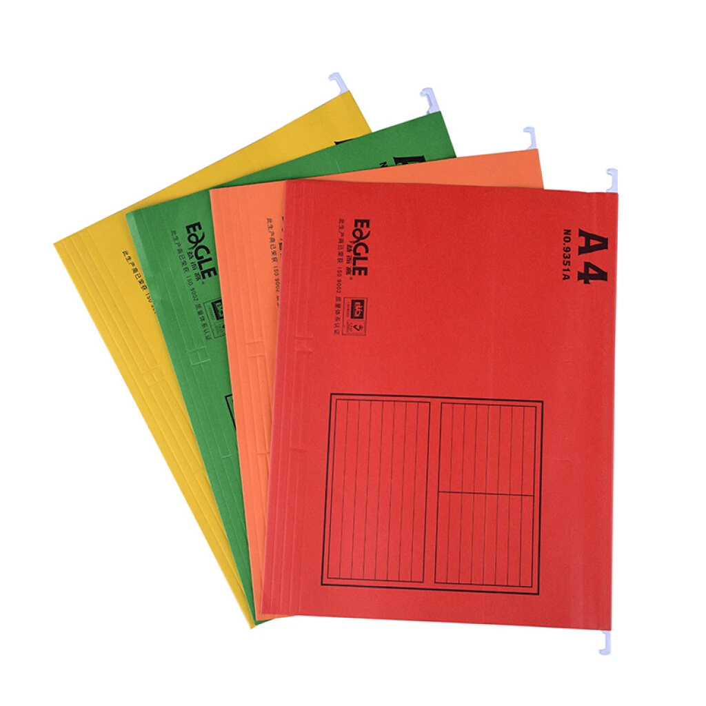 Factory Mass Produces A4 Paper Hanging File for Office Stationery