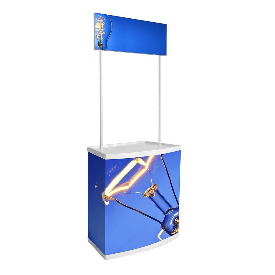 Trade Show Advertising Exhibition Durable Event PVC ABS/PP Desk