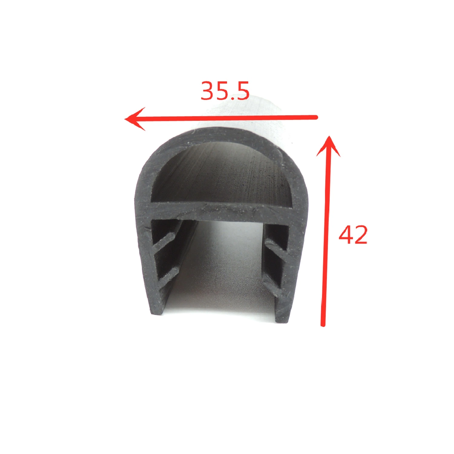 Rubber Edge for Sheet Metal Door Seal Rubber Strip