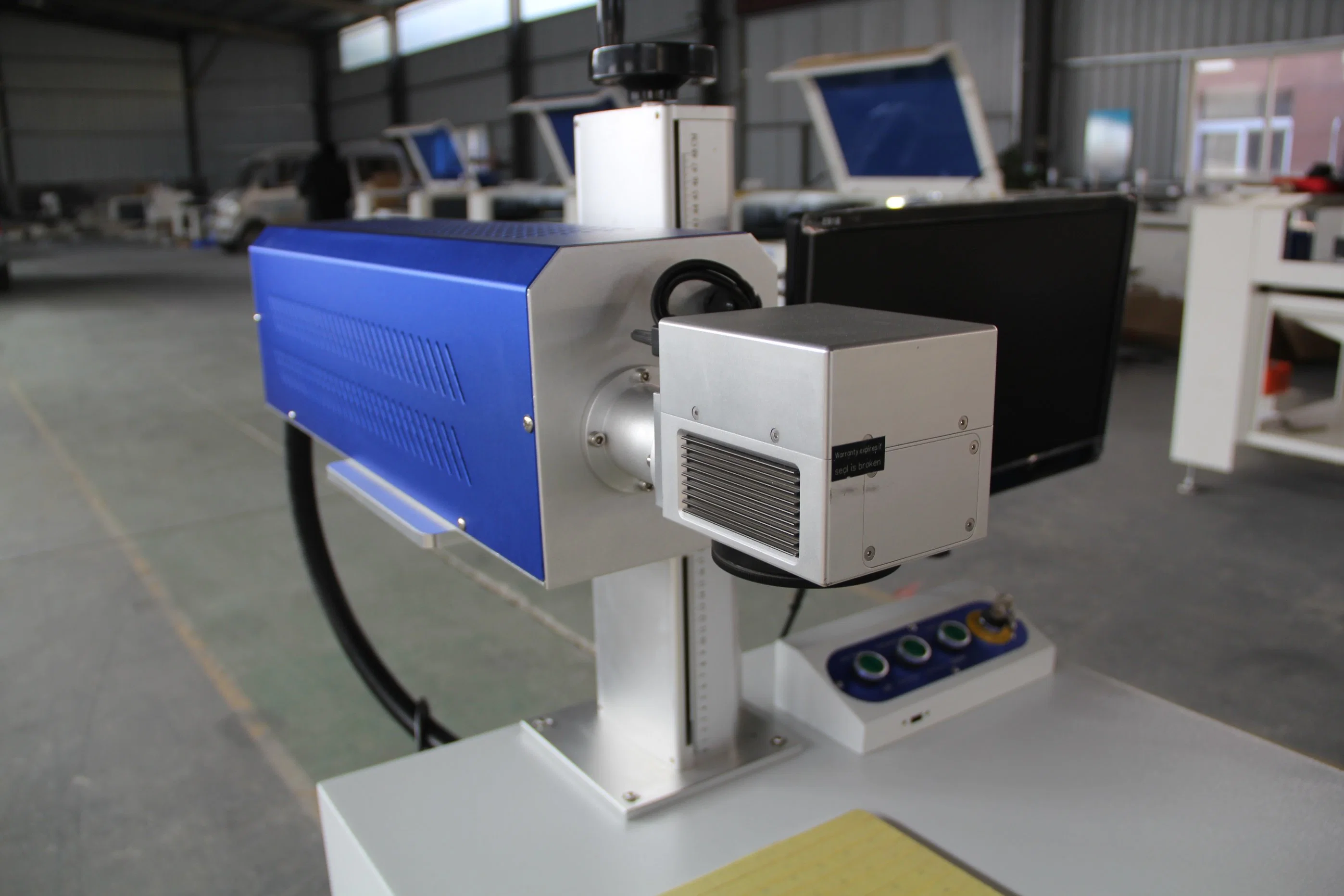 CO2 Galvo Laser Marking/Engraving/Cutting Machine for Acrylic PVC Leather