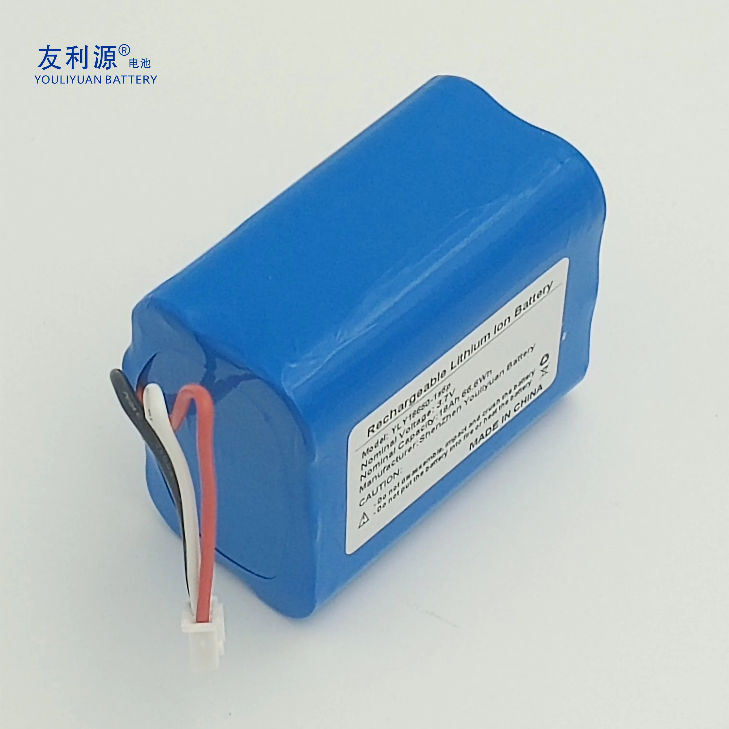 18650 Battery 3.7V 16.8ah Street Lights Traffic Lamp Battery Energy Storage Battery UPS Battery Power Tool Battery with BMS and Connector