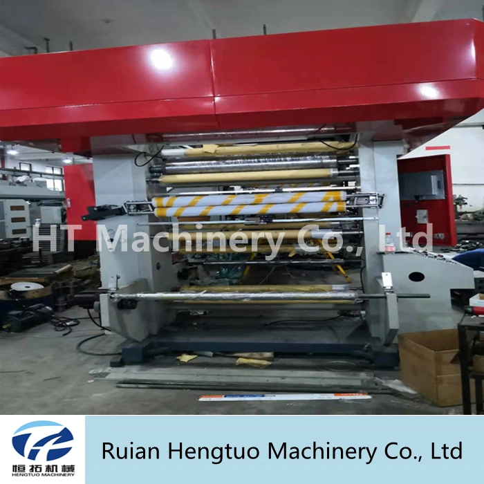 6-Color PE/PP/Paper/Non Woven Flexographic Printing Machine (HengTuo)