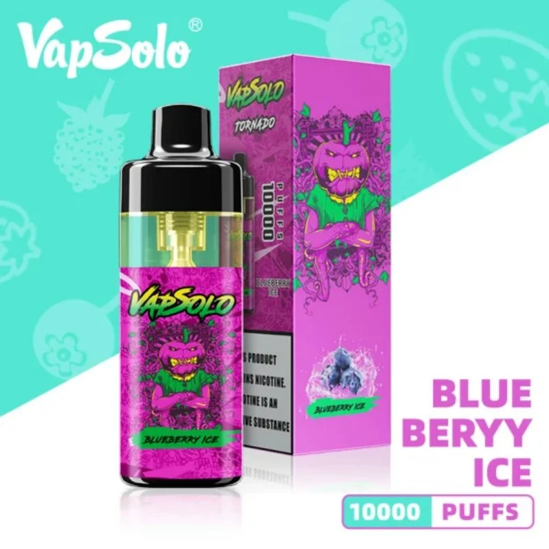 Gesundes Rauchen Vapsolo 10000 Puffs Smooth Taste Wiederaufladbare Nikotin Frei Ecigarettes Zerstäuber Pod Großhandel i Vape Pen E Hookah Ladegerät