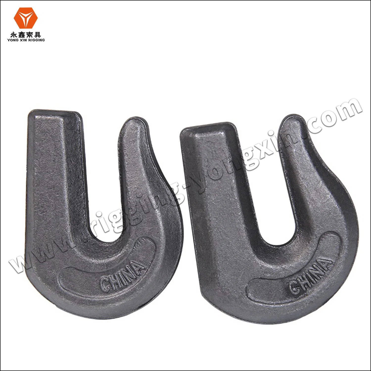 Rigging Hardware Forged Heavy Duty Alloy Steel Weld on Grab Hook for Lifting
