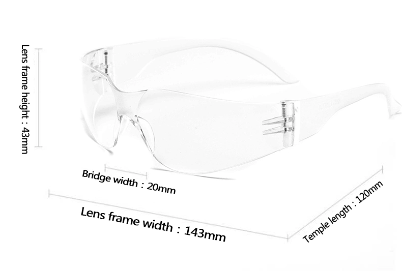 Ce en166 и ANSI Z87.1+ PC материала Anti-Scratch ясно промышленных очки защитные очки защитные очки