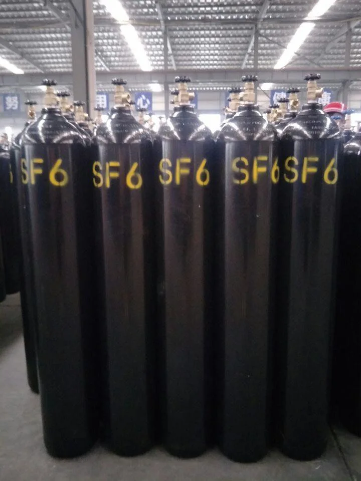 99.999% High Purity Sulfur Hexafluoride Gas, Sf6 Gas in 40L Gas Cylinder