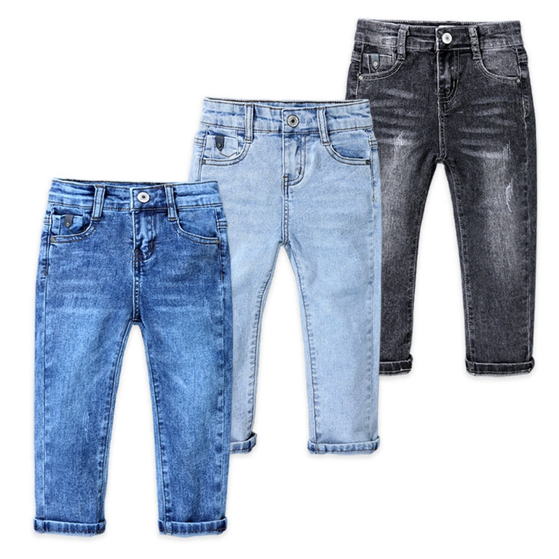 Los niños y niñas ropa para niños Pantalones Jeans Primavera y Otoño pantalones infantiles