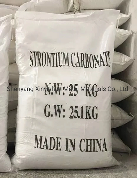 White Powder Strontium Carbonate for Industrial Grade 98% Purity with Better Price