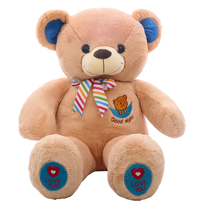 Peluches Stuffed Peluches Big Bear Plush Ursinho de Teddy CE ASTM os Estados Unidos 180 cm 200 cm de Garantia comercial unissexo