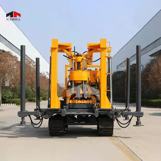 Hydraulic Crawler Drilling Rigs and Drill Machine/Crawler Drill Rig/ Rotary Water Well Machine