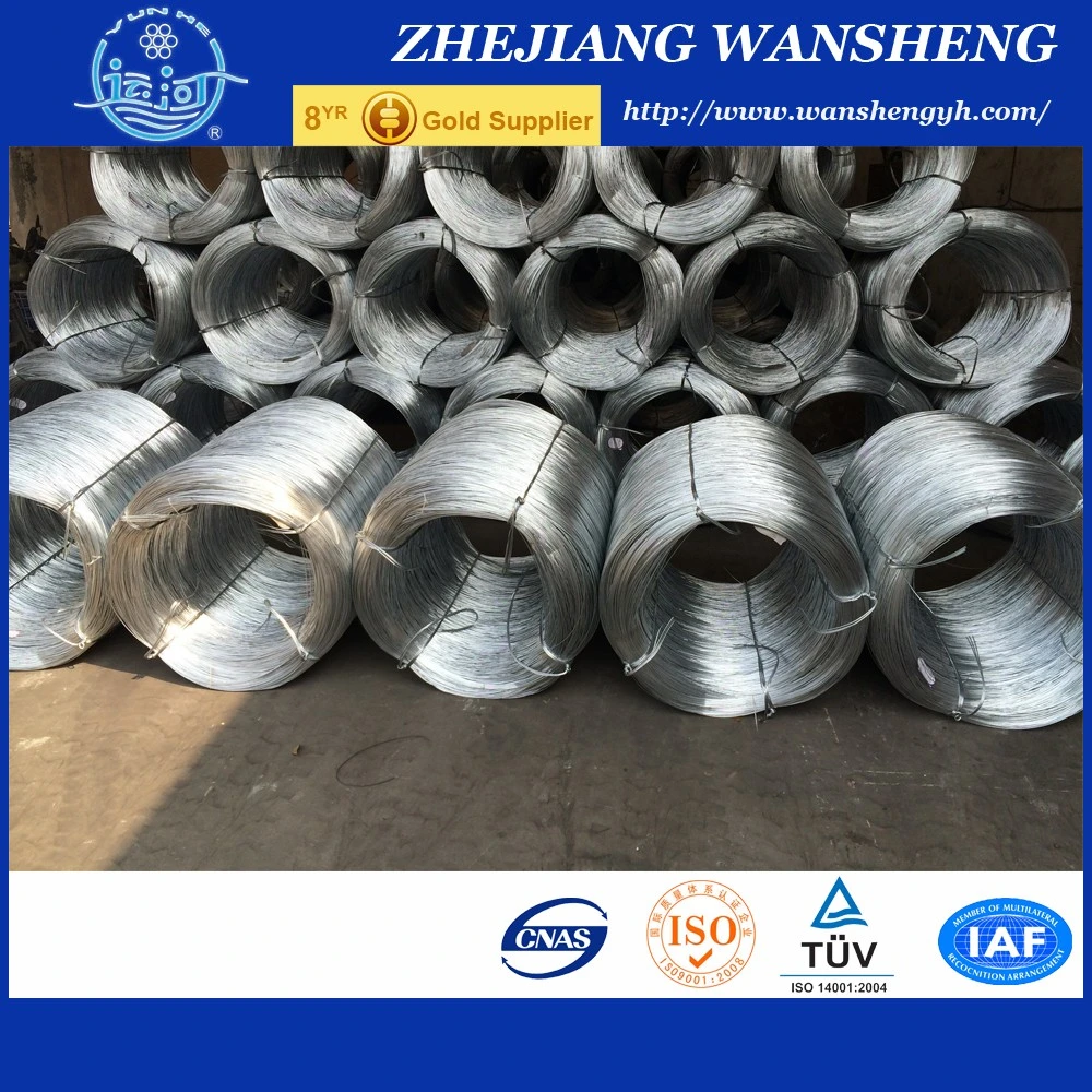 Hot Dipped Galvanized 0.9mm 1.25mm 1.60mm Gi Wire Armouring Cable Wire