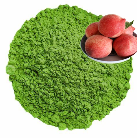 Wholesale Organic Peach Chinese Matcha Green Tea Powder Pastry Perfumed Tasty Matcha Latte