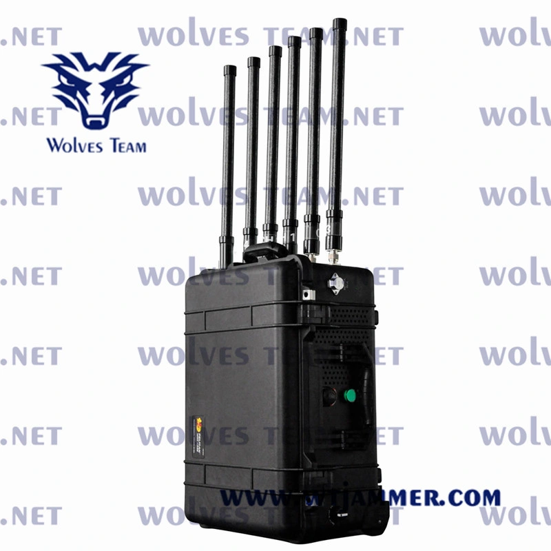 Cell Phone 330W RF Bomb Jammer Dds Convoy Jamming System