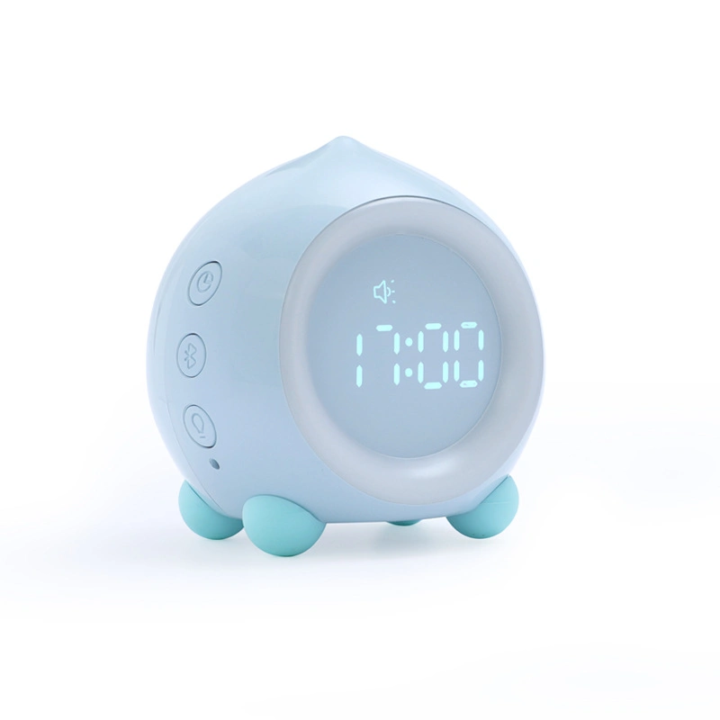 Amazon Hot Sales Digital Table LED Wake-up Night Light Alarm Clock Smart Sleep Wake up