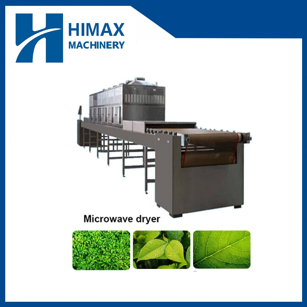 Industrial Microwave Dryer Sterilization Machine Tea Flower Drying Machine Equipment