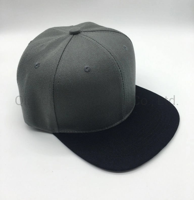 Promotion 6 Panel Structured acrylic Blank Sport Snapback Caps