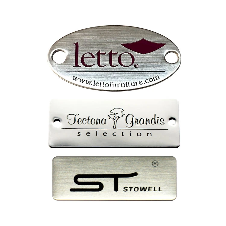 Factory Sale Design Hotel Metal Board Logo Plate Stainless Label Room Name Number Signage Plate